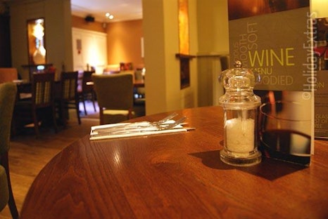 A varied menu is available at the Premier Inn A23 Airport Way restaurant