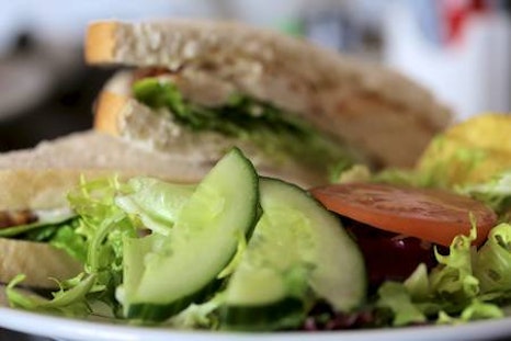 A sandwich at the Luton Ibis