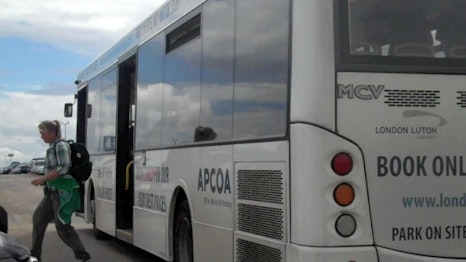 Luton Long Term passenger and bus