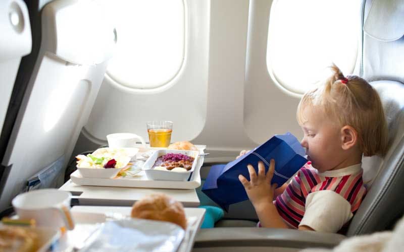 Airline meal for children