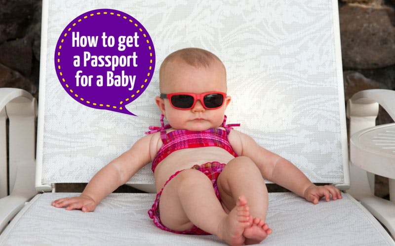 Applying for a baby passport