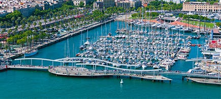 Hafen von Barcelona