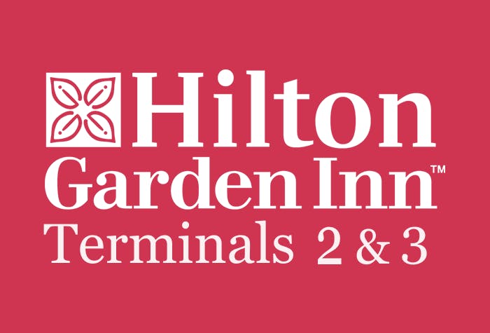 Hilton Garden Inn T2 & T3 logo