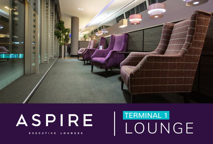 Aspire Lounge T1 - 2 Hours Manchester