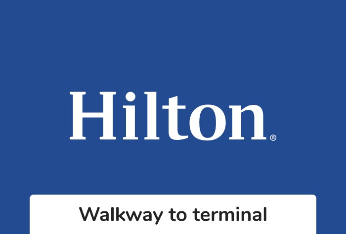 The Hilton Hotel at Gatwick Airport logo