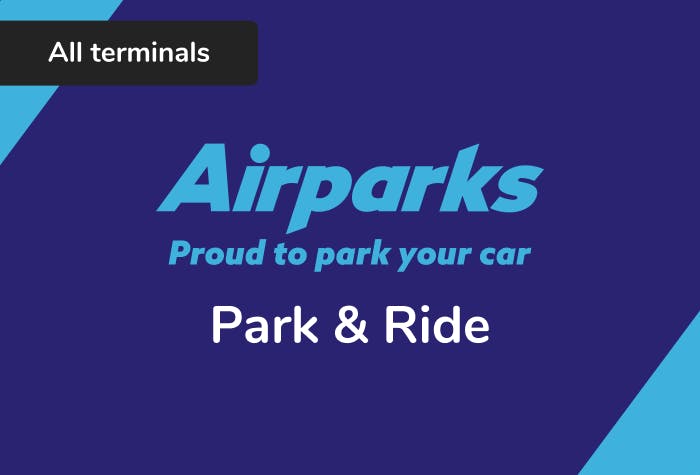 Airparks Park and Ride - all terminals logo