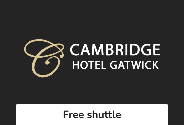 Cambridge Standard Room with parking at the hotel logo
