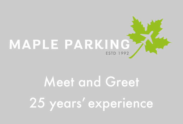 Maple Parking Meet and Greet all terminals  logo