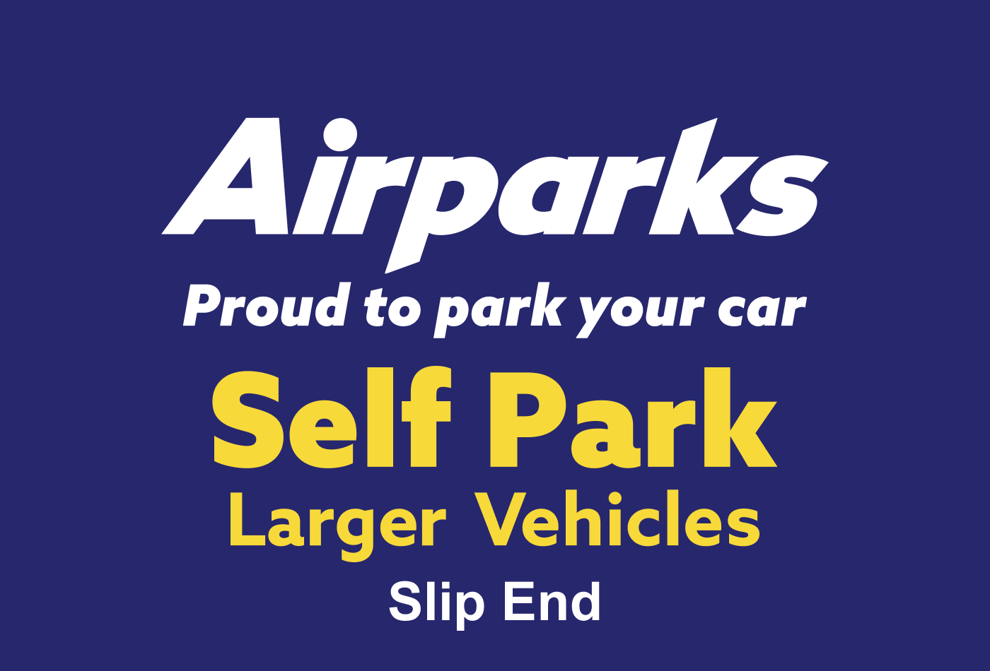 Airparks Self Park Large Vehicles 