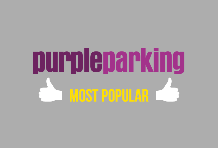 Purple Parking - all terminals logo