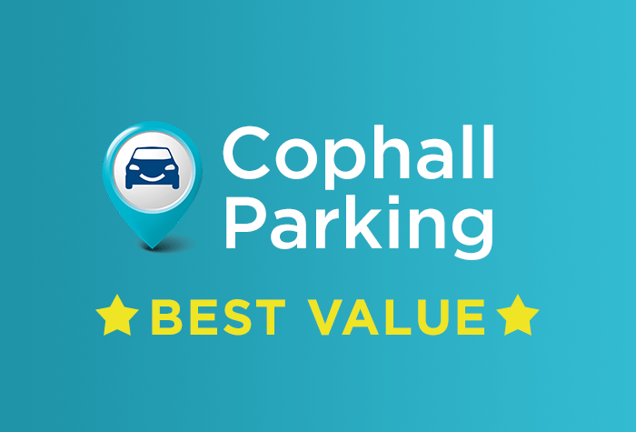 Cophall Parking - all terminals logo