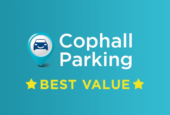Cophall Parking - all terminals logo
