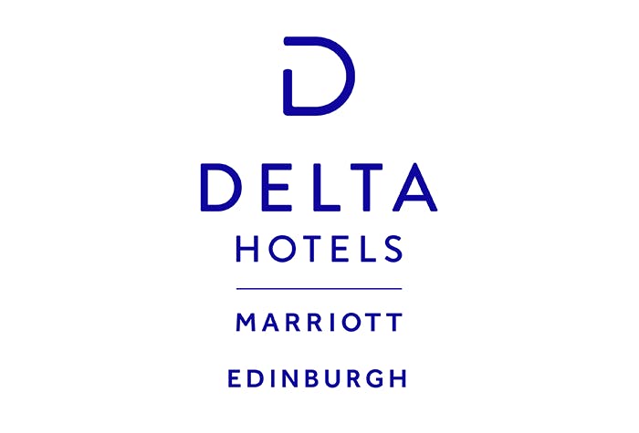 Delta Hotels by Marriott Edinburgh Airport with hotel parking logo