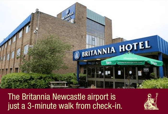 1 of Britannia with parking at the hotel
