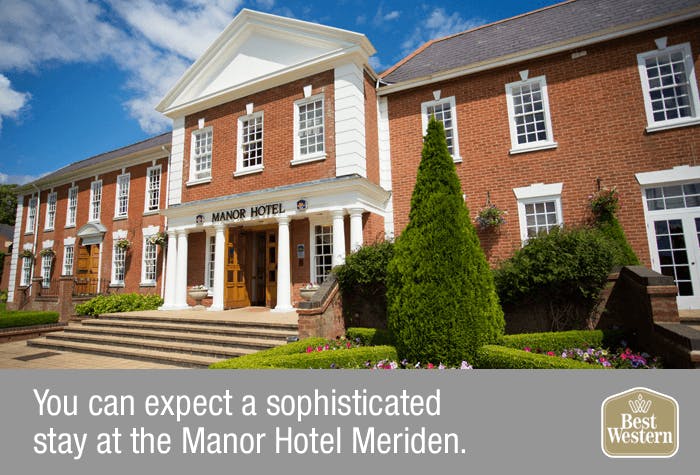 1 of Meriden Manor with parking at the hotel