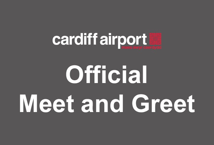 Cardiff Airport Official Meet and Greet logo