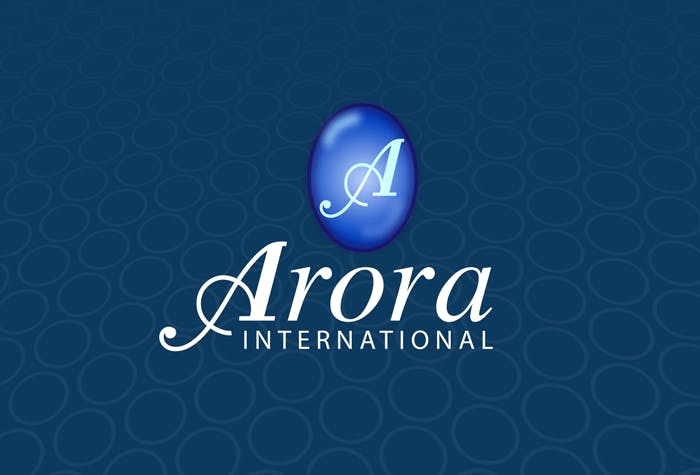Arora with parking at the hotel logo