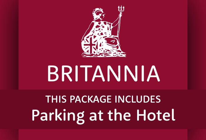 0 of Britannia with parking at the hotel