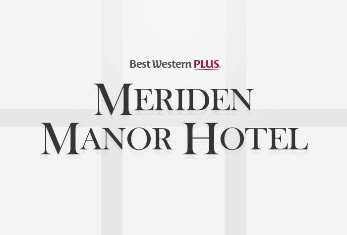 Meriden Manor with parking at the hotel logo