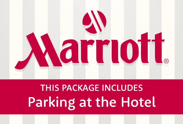 0 of Marriott with parking at the hotel