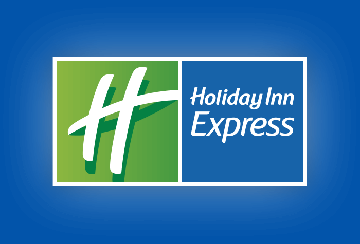 Holiday Inn Express with breakfast logo