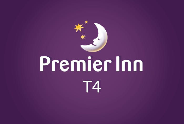 Premier Inn T4 with Maple Manor Meet and Greet T4 logo