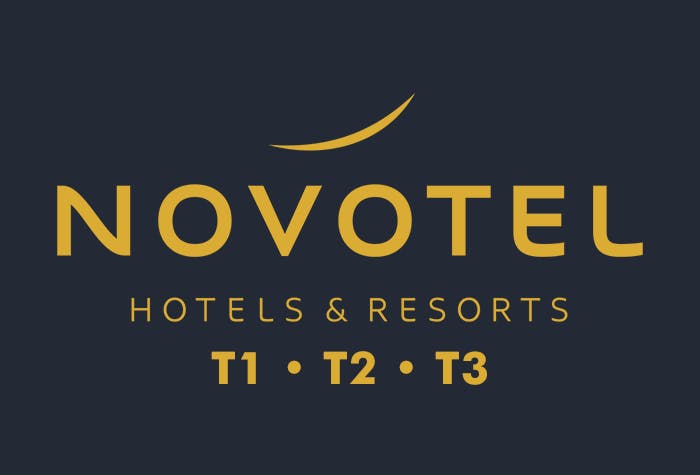 Novotel T2 & T3 with Blue Circle Meet & Greet logo