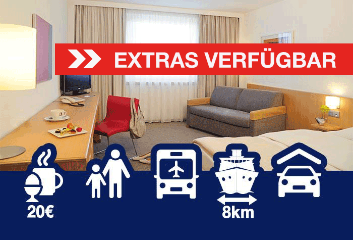 Hotelzimmer Novotel Duesseldorf City West