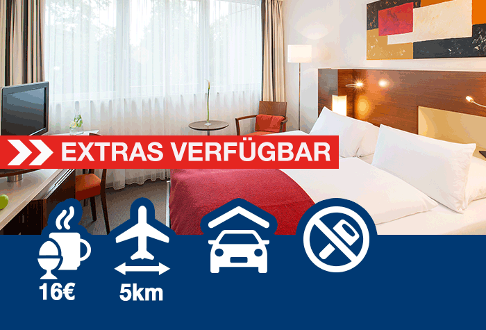 Doppelzimmer NH Frankfurt Niederrad Cruise
