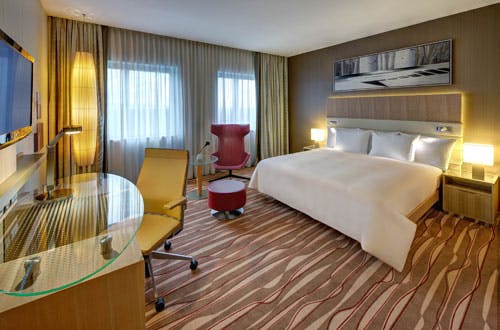 Hotelzimmer Hilton Frankfurt Airport