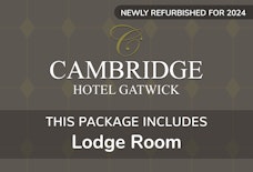 gatwick cambridge hotel refurb 2024 lodge room