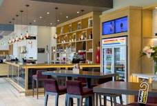 BHX Hilton Garden Inn Odyssey Bar high tables