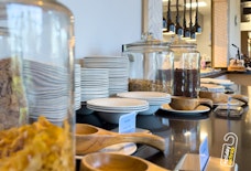 BHX Hilton Garden Inn Odyssey Bistro breakfast continental buffet