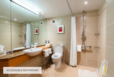 manchester cottons hotel and spa accessible bathroom