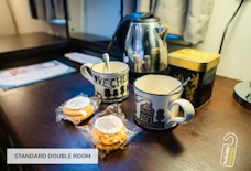 manchester cottons hotel and spa double room tea and coffee