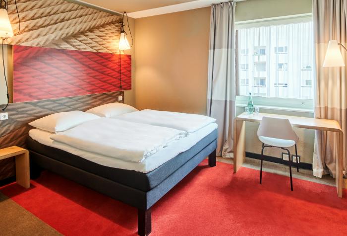 Hotelzimmer B&B Frankfurt Messe Hotel