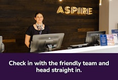 NCL Aspire Lounge check in