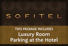 LGW Sofitel luxury room with parking at the hotel