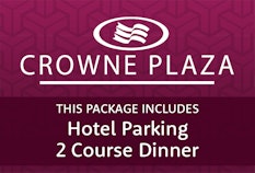 LPL Crowne Plaza parking and 2 course