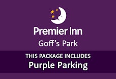 Premier Inn Goff's park purple parking