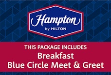 LTN Hampton by Hilton with breakfast and Blue Circle Meet and Greet tile