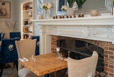 LGW Stanhill Court restaurant fireplace 2023
