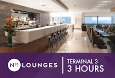LHR No1 Lounge T3 3 hours