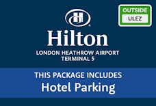 LHR Hilton T5 hotel parking package tile Outside ULEZ