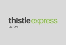 luton thistle express front logo tile