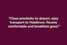 heathrow mecure review 2