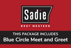 luton sadie hotel logo blue circle meet and greet