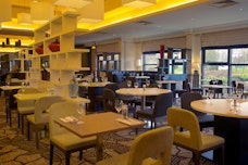 The restaurant at the Hilton Edinburgh Hotel