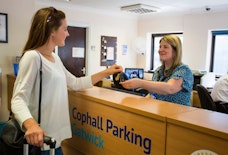 LGW Cophall Parking reception key handover