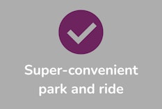 LGW Purple Parking Park and Ride convenient
